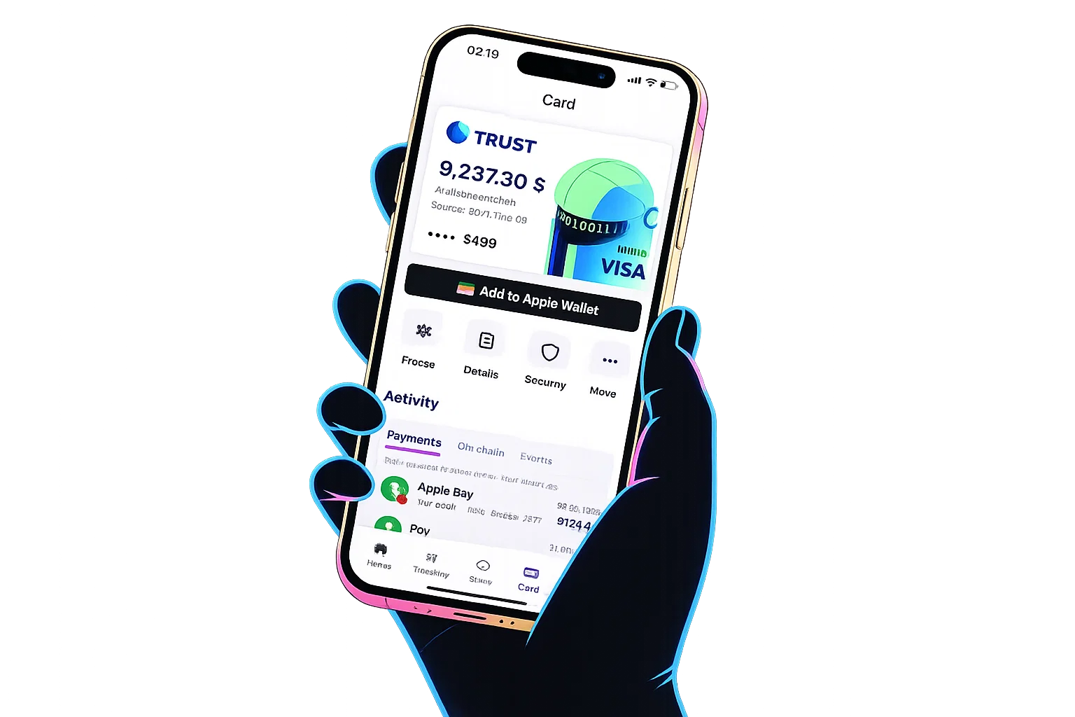 Spend crypto everywhere